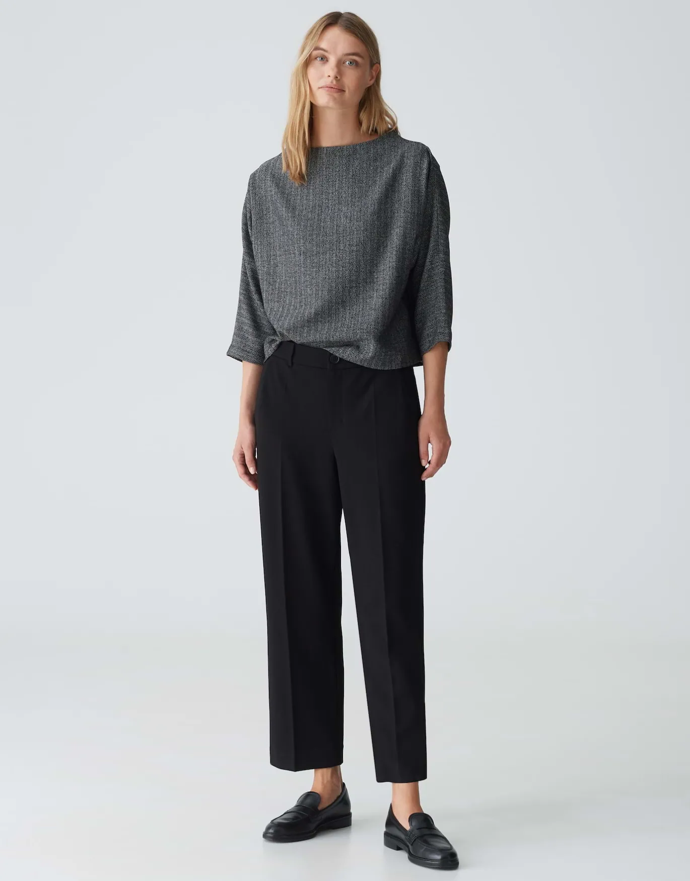 Damen OPUS Sweat^Sweater Gisha Schwarz Online Bestellen