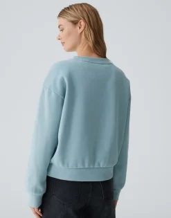 Damen OPUS Sweat^Sweater Godira Blau Online Bestellen