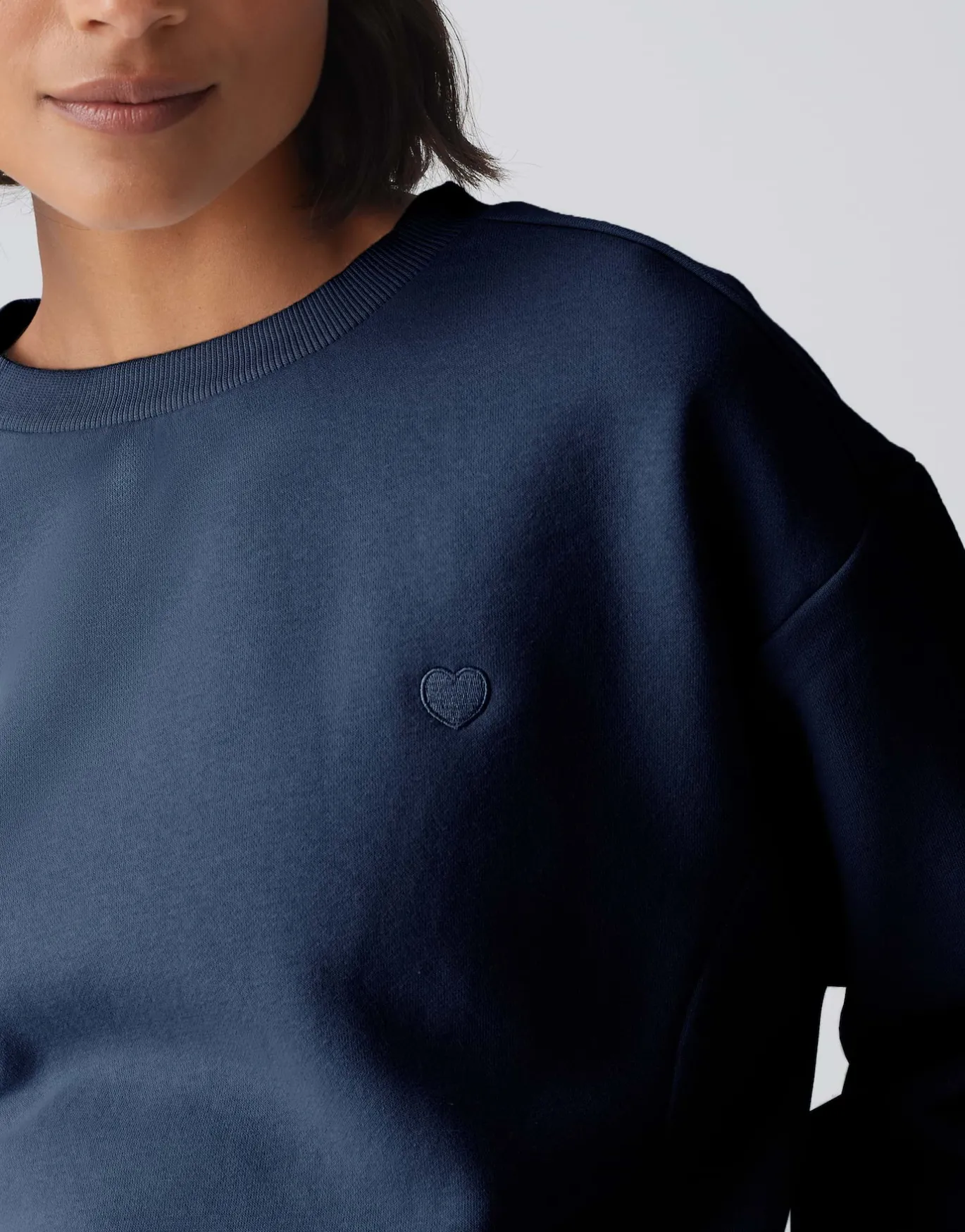 Damen OPUS Sweat^Sweater Godira Blau Online Bestellen