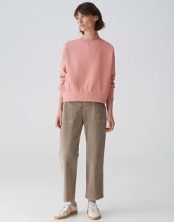 Damen OPUS Sweat^Sweater Godira Rosé Online Bestellen