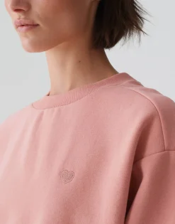 Damen OPUS Sweat^Sweater Godira Rosé Online Bestellen