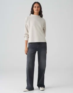 Damen OPUS Sweat^Sweater Gudie Beige Online Bestellen