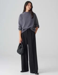 Damen OPUS Sweat^Sweater Gudie Grau Online Bestellen