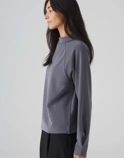 Damen OPUS Sweat^Sweater Gudie Grau Online Bestellen