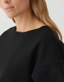 Damen OPUS Sweat^Sweater Gudila Schwarz Online Bestellen