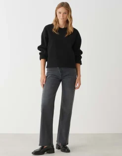 Damen OPUS Sweat^Sweater Gudila Schwarz Online Bestellen