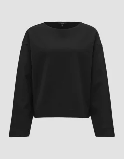 Damen OPUS Sweat^Sweater Gudila Schwarz Online Bestellen