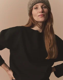 Damen OPUS Sweat^Sweater Gudila Schwarz Online Bestellen