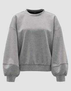 Damen OPUS Sweat^Sweater Gugi Grau Online Bestellen