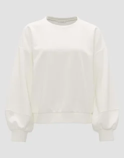 Damen OPUS Sweat^Sweater Gugi Weiß Online Bestellen