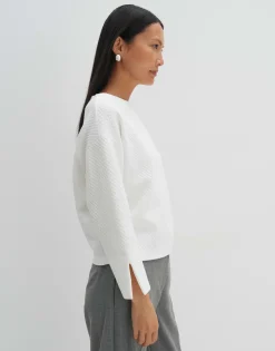 Damen OPUS Sweat^Sweater Udoty Weiß Online Bestellen