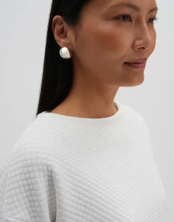 Damen OPUS Sweat^Sweater Udoty Weiß Online Bestellen