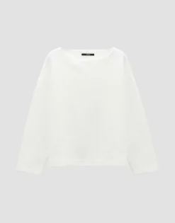 Damen OPUS Sweat^Sweater Udoty Weiß Online Bestellen