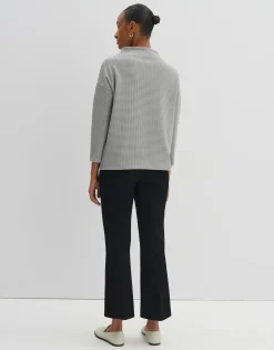 Damen OPUS Sweat^Sweater Ujannah Grau Online Bestellen