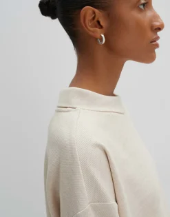 Damen OPUS Sweat^Sweater Uluna Beige Online Bestellen