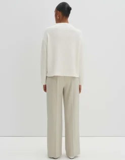 Damen OPUS Sweat^Sweater Umaddie Weiß Online Bestellen