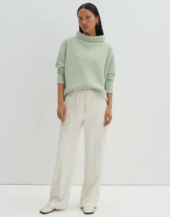 Damen OPUS Sweat^Sweater Umaja Grün Online Bestellen