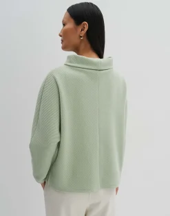 Damen OPUS Sweat^Sweater Umaja Grün Online Bestellen