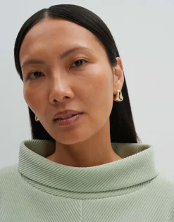 Damen OPUS Sweat^Sweater Umaja Grün Online Bestellen