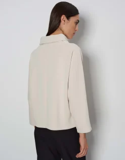 Damen OPUS Sweat^Sweater Umava Detail Beige Online Bestellen