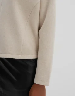 Damen OPUS Sweat^Sweater Usmara Beige Online Bestellen