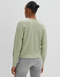 Damen OPUS Sweat^Sweater Utibby Grün Online Bestellen
