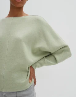 Damen OPUS Sweat^Sweater Utibby Grün Online Bestellen