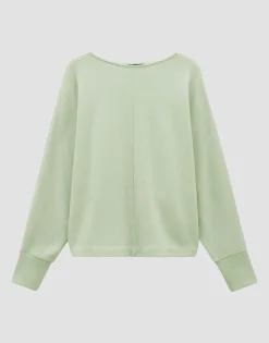 Damen OPUS Sweat^Sweater Utibby Grün Online Bestellen