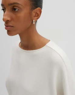 Damen OPUS Sweat^Sweater Utibby Weiß Online Bestellen