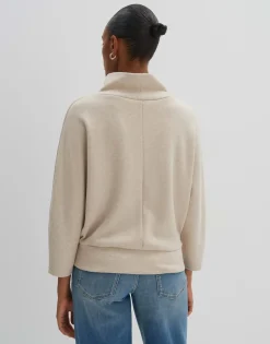 Damen OPUS Sweat^Sweater Uticia Beige Online Bestellen