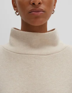 Damen OPUS Sweat^Sweater Uticia Beige Online Bestellen