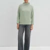 Damen OPUS Sweat^Sweater Uticia Grün Online Bestellen