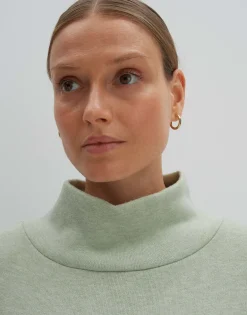 Damen OPUS Sweat^Sweater Uticia Grün Online Bestellen