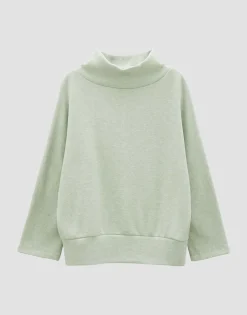 Damen OPUS Sweat^Sweater Uticia Grün Online Bestellen