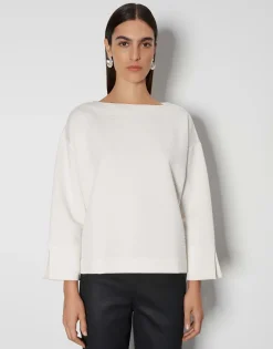 Damen OPUS Sweat^Sweater Uvienna Weiß Online Bestellen