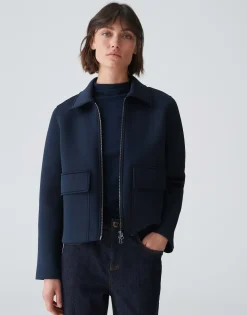 Damen OPUS Sweat^Sweatjacke Gidal Blau Online Bestellen