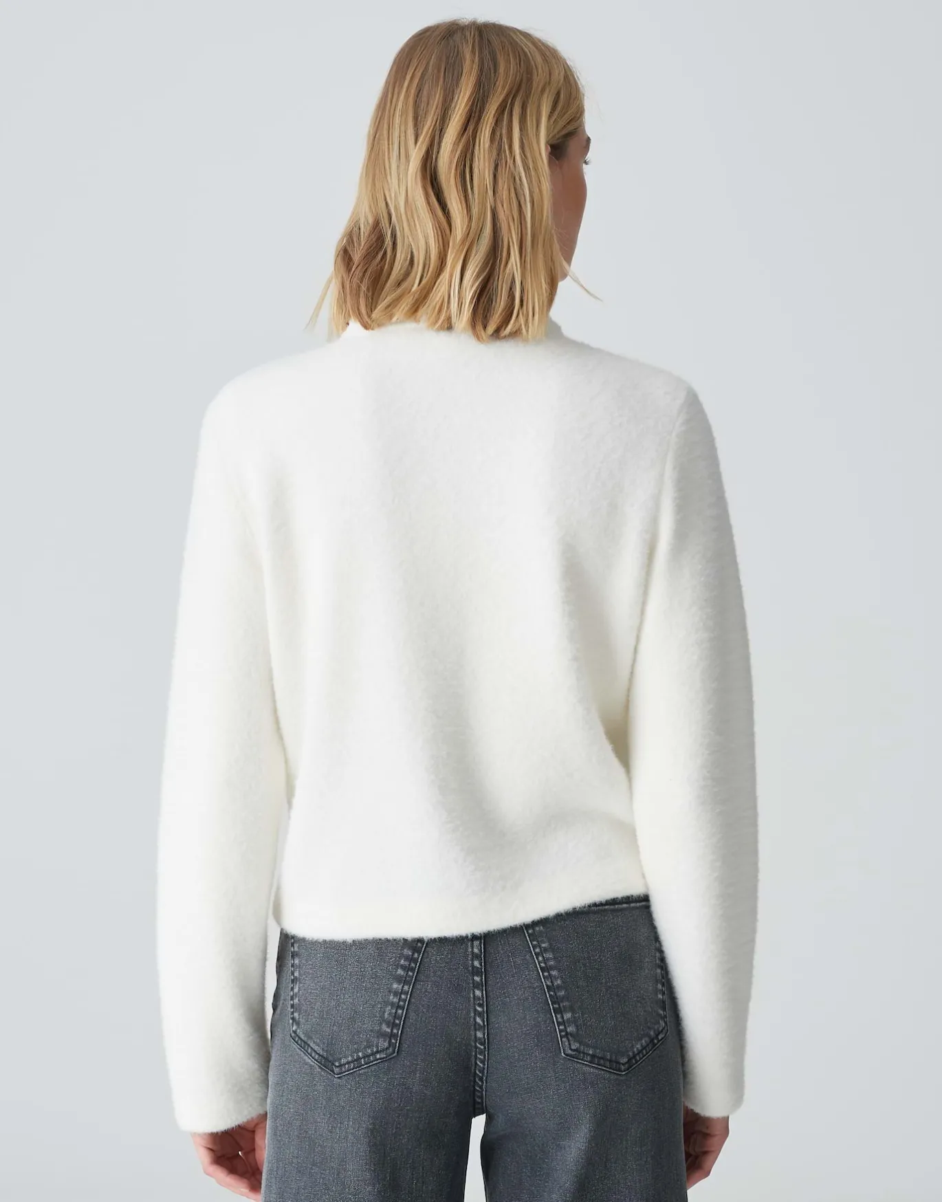 Damen OPUS Sweat^Sweatjacke Gihara Weiß Online Bestellen