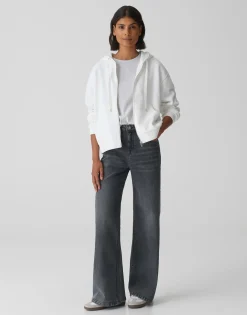 Damen OPUS Sweat^Sweatjacke Gojami Weiß Online Bestellen