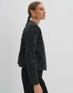 Damen OPUS Sweat | Blazer / Westen^Sweatjacke Ulaya Schwarz Online Bestellen