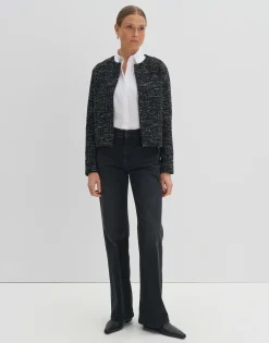 Damen OPUS Sweat | Blazer / Westen^Sweatjacke Ulaya Schwarz Online Bestellen