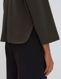 Damen OPUS Sweat^Sweatjacke Uleiko Grün Online Bestellen