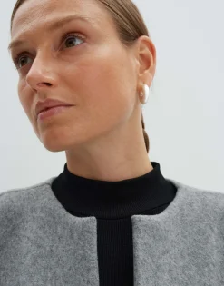 Damen OPUS Sweat^Sweatjacke Utina Grau Online Bestellen