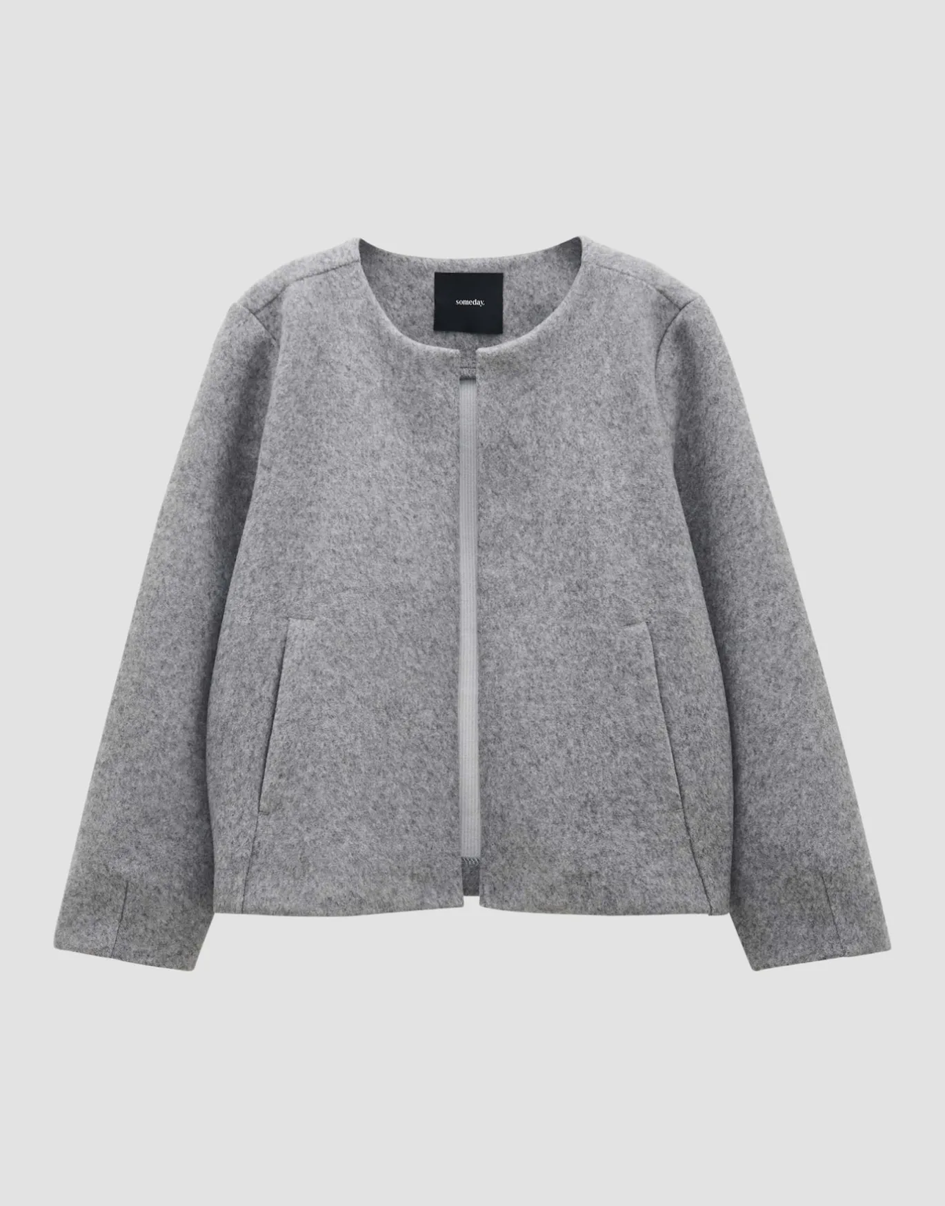 Damen OPUS Sweat^Sweatjacke Utina Grau Online Bestellen