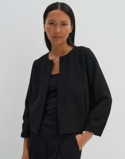 Damen OPUS Sweat^Sweatjacke Utina Schwarz Online Bestellen