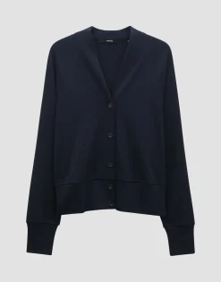 Damen OPUS Strick | Sweat^Sweatjacke Uyakumi Blau Online Bestellen