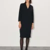 Damen OPUS Kleider^Sweatkleid Qatja Schwarz Online Bestellen