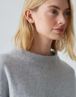 Damen OPUS Kleider^Sweatkleid Wonja Grau Online Bestellen