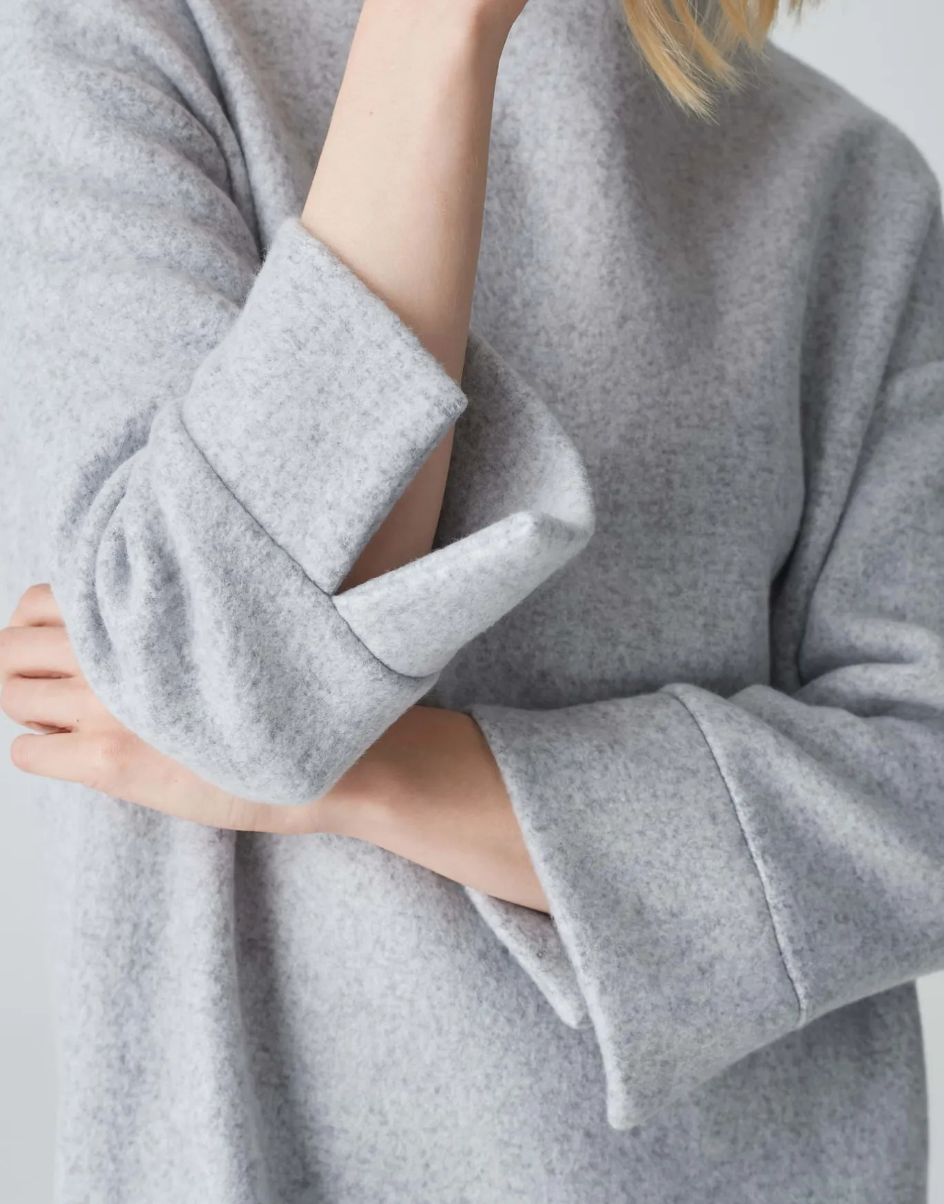 Damen OPUS Kleider^Sweatkleid Wonja Grau Online Bestellen