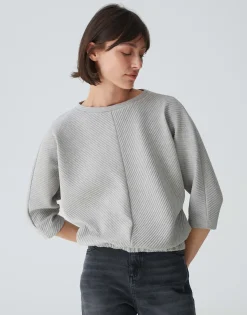 Damen OPUS Sweat^Sweatshirt Garuki Grau Online Bestellen