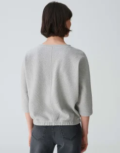 Damen OPUS Sweat^Sweatshirt Garuki Grau Online Bestellen